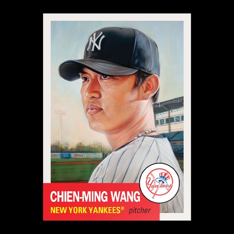 MLB球員卡 Topps MLB® Living Set® Card #715 - Chien-Ming Wang PR: 2328